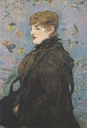 L'automne Portrait de Mery Laurent (mk40), Edouard Manet